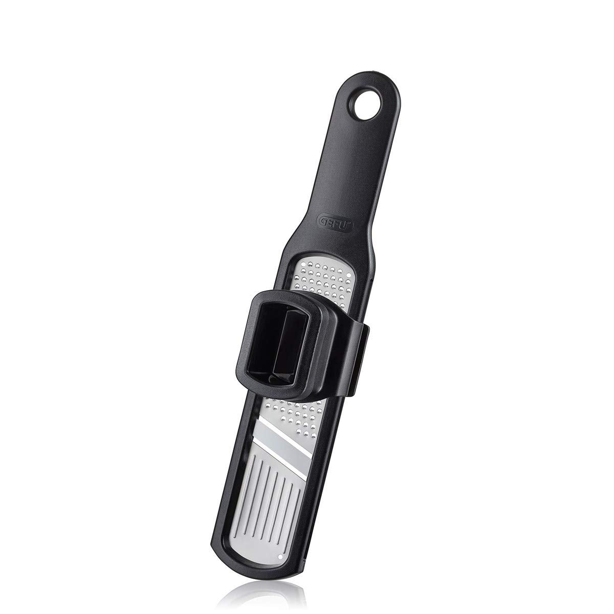 Graters by GEFU – Knoe/-Hobel, Plastic, Silver / Black, Model GF24-50472