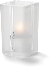 Hollowick Quad Clear Art Deco Votive Lamp, 4 3/8 x 2 1/2 x 2 1/2 inch - 1 each.