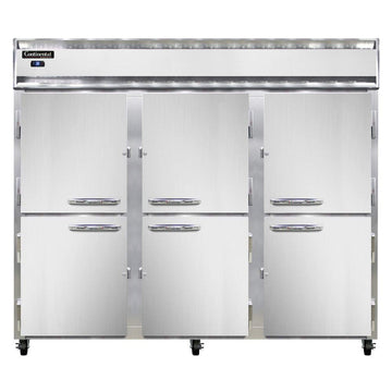 3RES-SA-HD Extra-Wide Three Section Reach In Refrigerator by Continental Refrigerator – Commercial Grade