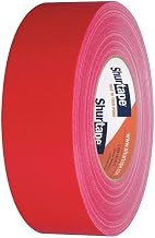 Shurtape PC 600 General Purpose Grade Cloth Duct Tape, 55m Length x 48mm Width, Red (Pack of 1)