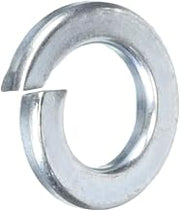 349010 Split Lock Washer, 1/2", Steel, Zinc, 100 Pack