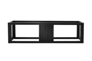 ECOFLEX Two Large Reptile Enclosures with Matching Stacker Combo Set in Black by New Age Pet – Large, Plastic, Black, Model EHRML17X2-S31-02L