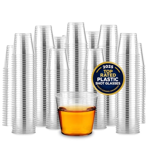 Stock Your Home 2000 Pack / 1.0 ounces / Clear Shot Glasses