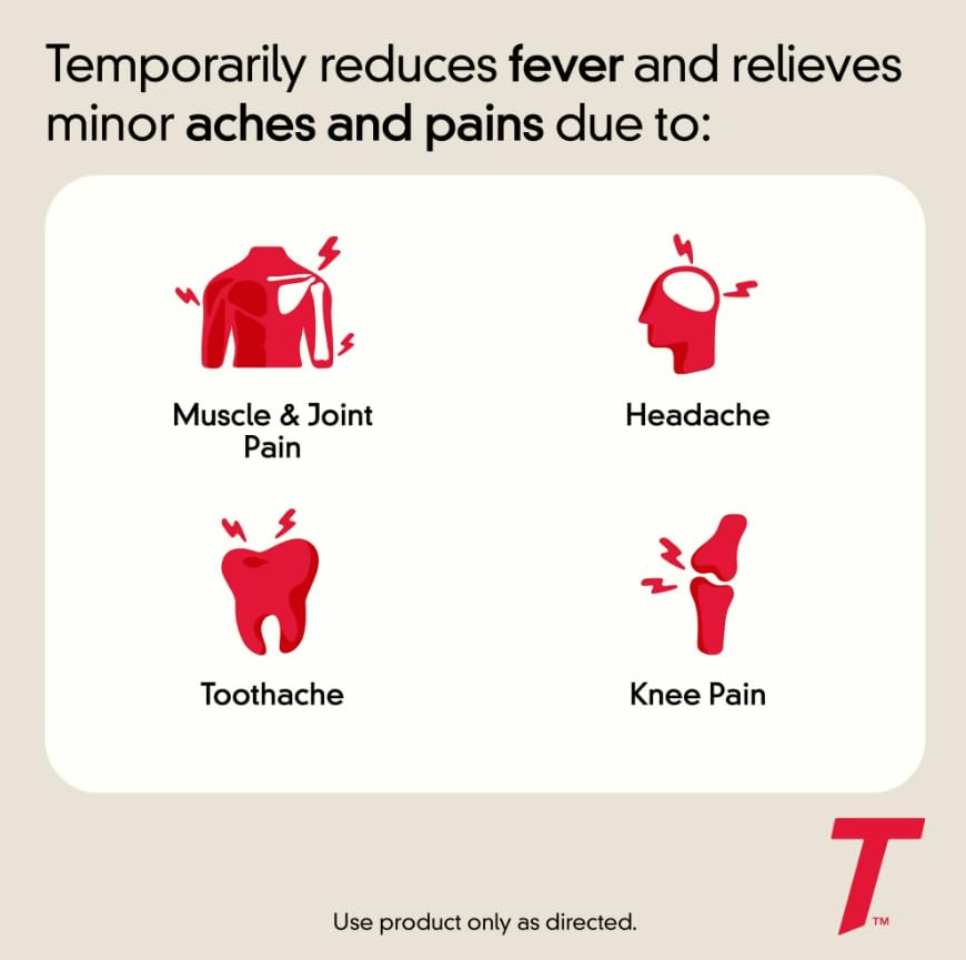 Extra Strength Pain Reliever by Tylenol – 24 Count (Pack of 3), Pack of 3