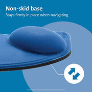 Kensington Blue / 7L x 6W inches / Professional Wrist Rests