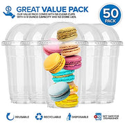 Stock Your Home 16 Ounce / Clear / Modern Cups
