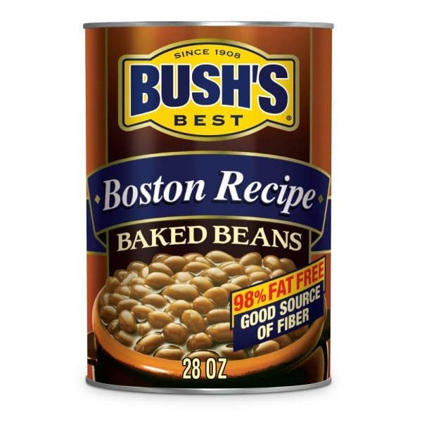 Bush's Best Onion / 28 Ounce (Pack of 6) / 6 Baked Beans