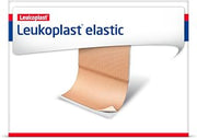 Leukoplast Elastic - Non-Sterile Wound Dressing Strips - Stretchable and Skin-Friendly, First-aid Plasters - Ideal for Fingers, Elbows, Knees and Wrists - Strip, .75 x 3 in., Box of 100