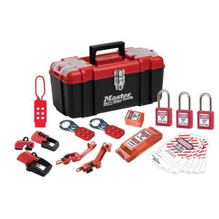 Personal Safety Lockout Pouch by Master Lock – Plastic, Red, Model 1457E410KABAS