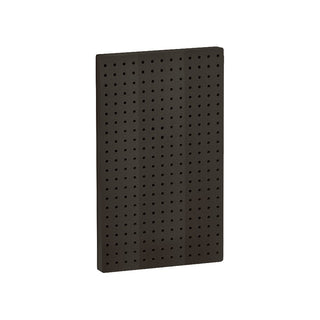 Azar Pegboard 1-Sided Wall Panel by Azar Displays – Plastic, Black, Pack of 2, Model 771322-BLK