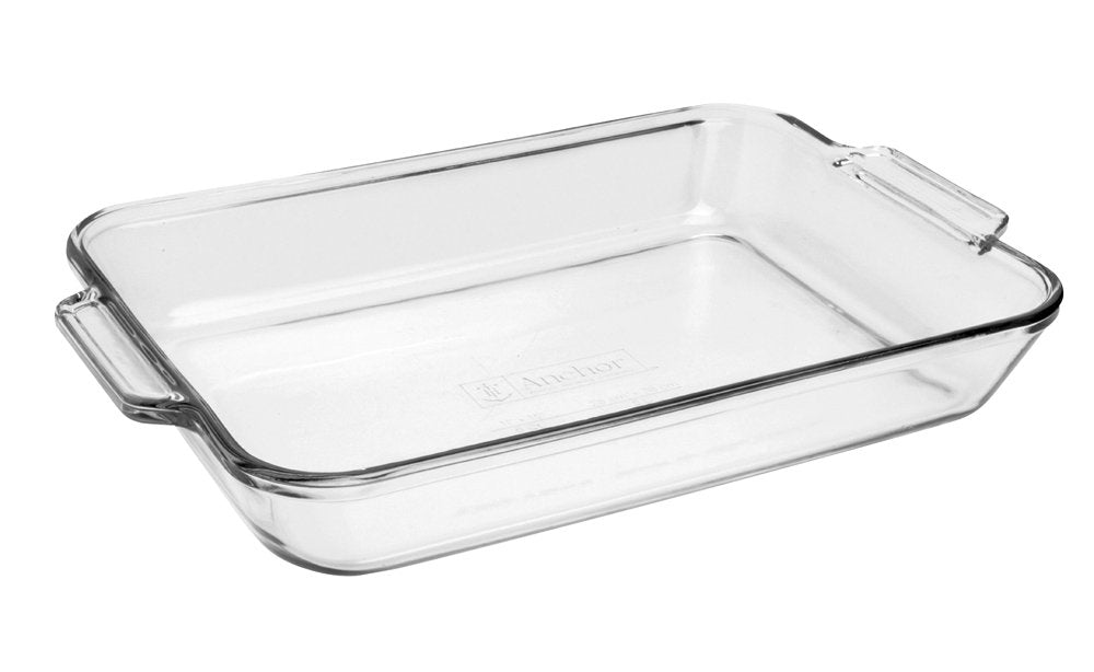 Anchor Hocking Clear / Bake Dish / 5-Quart Bakers