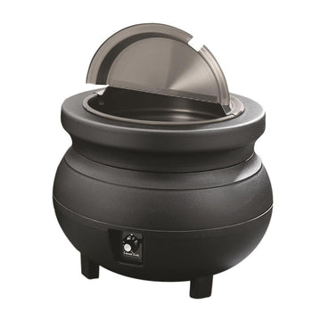 11 qt Cayenne® Colonial Kettle™ by Vollrath – 11-Quart, 11.0 quarts, Epoxy, Black, Model 72165