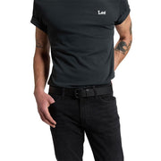 Men's Basic Belt by Lee – 85, Black, Model LU07