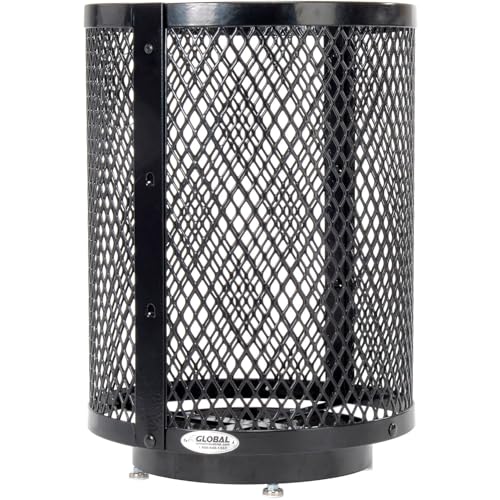 Global Industrial Gray / Industrial / 36.0 gallons Trash, Recycling & Compost