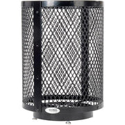 Global Industrial Black / 23.5 inches (Diameter) x 43 inches (Height) / Industrial Trash, Recycling & Compost