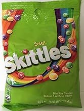 Skittles Bite Size Sour Candy, 162 Gram -- 12 per case.