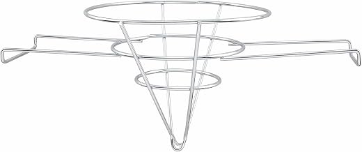 Winco 10" Fryer Filter Stand,Chrome,Medium | Holds filter cones securely, Comfortable height access, Great for Entrees, Salads, Desserts and Appetizers