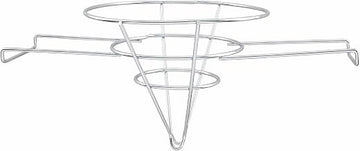 Winco 10" Fryer Filter Stand,Chrome,Medium | Holds filter cones securely, Comfortable height access, Great for Entrees, Salads, Desserts and Appetizers