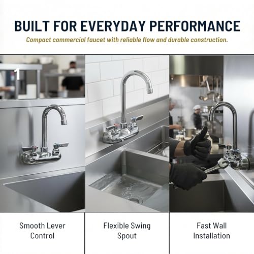 Krowne Faucet / 4 Inch / Silver Touch On Faucets