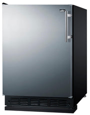 Summit Appliance Left Hand Door / Silver / 5.1 cubic_feet Categories