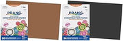 Prang Construction Paper, Brown & Black, 12" x 18", 50 Sheets Each