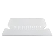 42CR Hanging File Folder Tabs by Pendaflex – 1/5, Plastic, Clear, Model PFX42CR