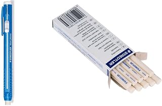 STAEDTLER Stick Eraser Holder and Eraser Refills(Pack of 10) Set