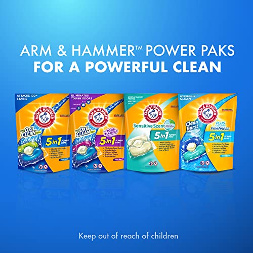 Arm & Hammer 42 Count (Pack of 4) / Fresh Scent / 4 Detergent Pacs & Tablets
