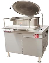 Crown DMT-40 Direct Steam Tilting Kettle with 40 Gallon Capacity & 2/3 Jacket