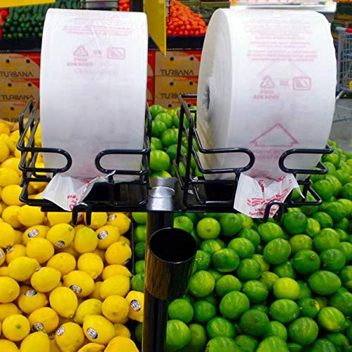 Pak Fresh More Matters Bag 15" x 20" Disposable Produce Bag by Unistar Plastics – 15" x 20", 7Mic Hdpe, Clear, Pack of 3000, Model 1991-0000