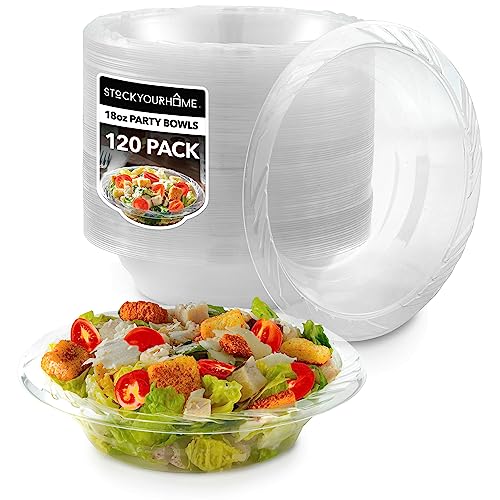 Stock Your Home 120 / 18 Oz / Transparent Bowls