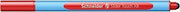 Schneider writing instruments Ballpoint Pen Touch with Cap Model XB red/barrel color: cyan-red, 1 unit