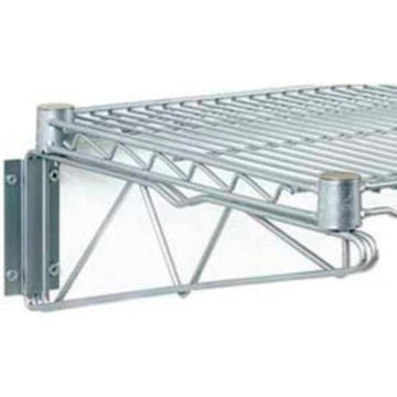 Nexel Single Arm Shelf Bracket by Global Industrial – Alloy Steel, Silver, Model AB24EP