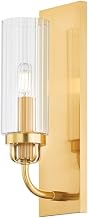 Hudson Valley Lighting 9314-AGB Halifax - 1 Light Wall Sconce-13.75 Inches Tall and 4.25 Inches Wide