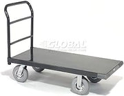 Global Industrial Platform Truck w/Steel Deck, 8" Pneumatic Casters, 48 x 24, 1200 Lb. Capacity