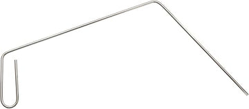 Winco 30" Clear Stainless Steel Fryer Cleanout Rod