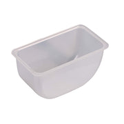 6-Piece Inserts of CCH-6 ABS Food Holder by Winco – Medium, Plastic, White, Model CCH-6IS