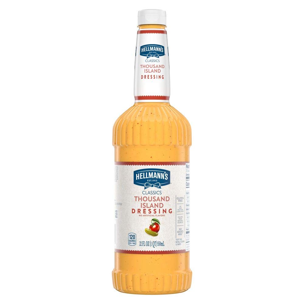 HELLMANN'S Thousand Island / 32 Ounce (Pack of 6) / 1 Thousand Island