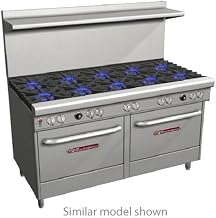 Southbend 4601DD-2CR Range, 60" Wide, 6 Burners With Standard Grates (33,000 Btu