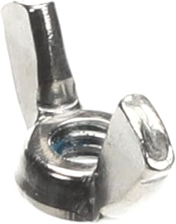 American Dish Service Nut, Wing, 1/4-20 with Nylon