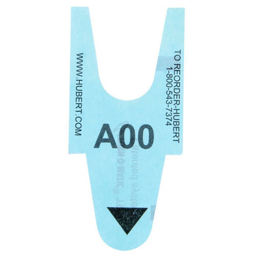 Take-A-Number 2-Digit Blue T90 Paper Tickets - 1 1/4"W by SATO AMERICA LLC – Paper, Blue, Pack of 24, Model T90004-BL