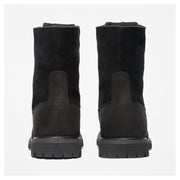 Women's Authentic Mid Warm Lined Waterproof Boot by Timberland – 6.5, Leather, Black