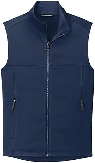Port Authority Collective Smooth Fleece Vest F906, River Blue Navy
