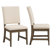 Toasted Java Ladderback Side Chair Set by Starlight Canyon Home – Solid Asian Hardwood, Brown, Pack of 2