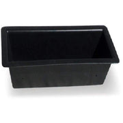 Hanging Feeder with Hardware by High Country Plastics – Medium/2', Plastic, Black, Model HG-2