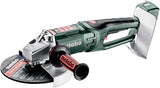 metabo WPB 36-18 LTX BL 24-230 Quick Cordless Angle Grinder 18 V (Grinder / Grinder / Angle Grinder in Plastic Case - Without Battery and Charger) # 613103840