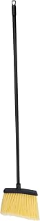 Carlisle FoodService Products CFS Duo-Sweep Plastic Large Debris Angled Broom with Handle, 48 Inches, Natural, (Pack of 12)