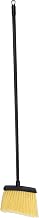 Sparta Duo-Sweep Flagged Angle Broom with Frayed Bristles, Heavy Duty Broom for Sweeping Fine Dust and Debris, 48" Metal Handle, 1 Count, Natural