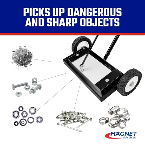 Master Magnetics 5"L x 15.13"W x 48"H / 14" / 1 Magnetic Sweepers