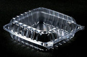 Dart Solo Dart 9" x 9.5" x 3" Clear Hinged Food Cookie Take-Out Container 1-Compartment (pack of 200) – Food Storage Container